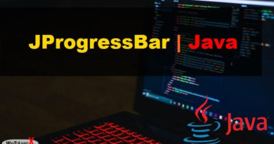 JProgressBar Java Swing