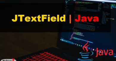 JTextField - Java