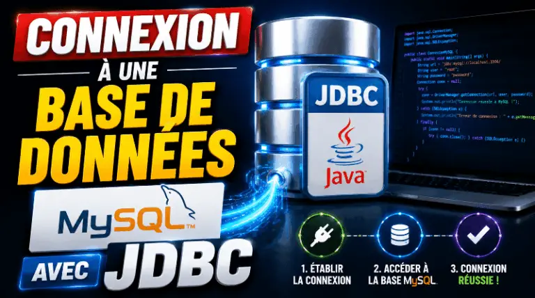 Connexion à une base de données MySQL avec JDBC - Java - WayToLearnX