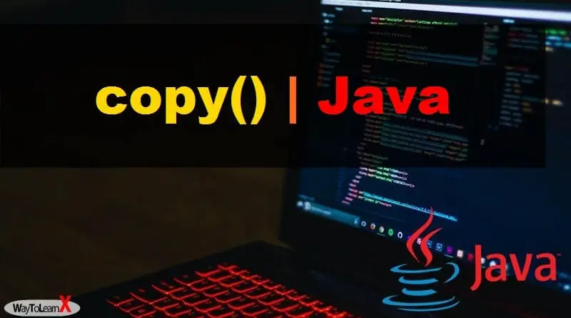 copy() en Java