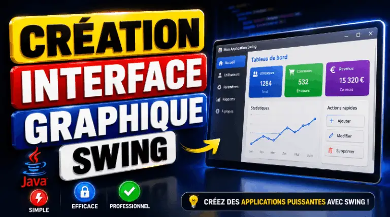 Création interface graphique avec Swing - les bases - WayToLearnX