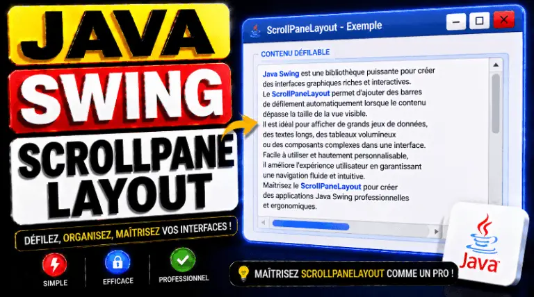 ScrollPaneLayout | Java Swing - WayToLearnX