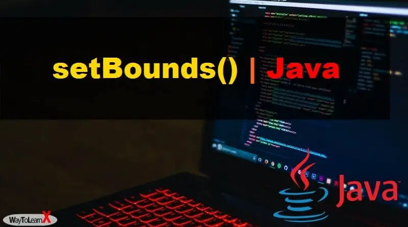 setBounds en Java