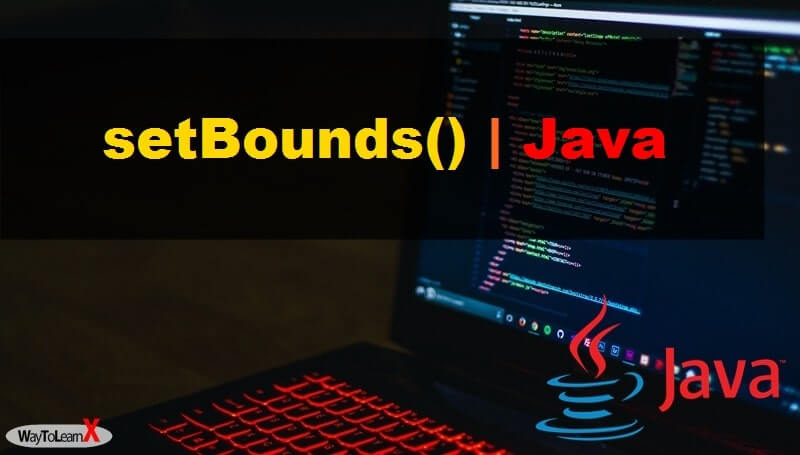 setBounds en Java