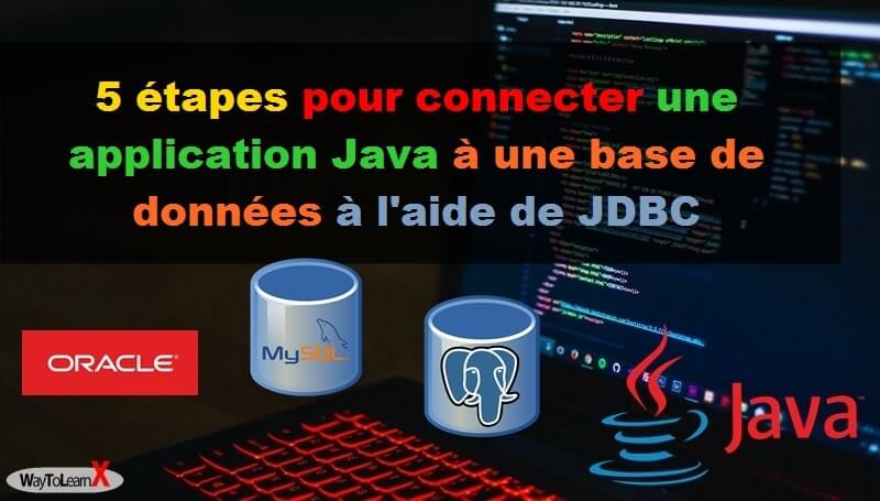 5 étapes pour connecter une application Java à une base de données à l'aide de JDBC