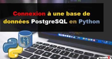 Connexion à une base de données PostgreSQL en Python