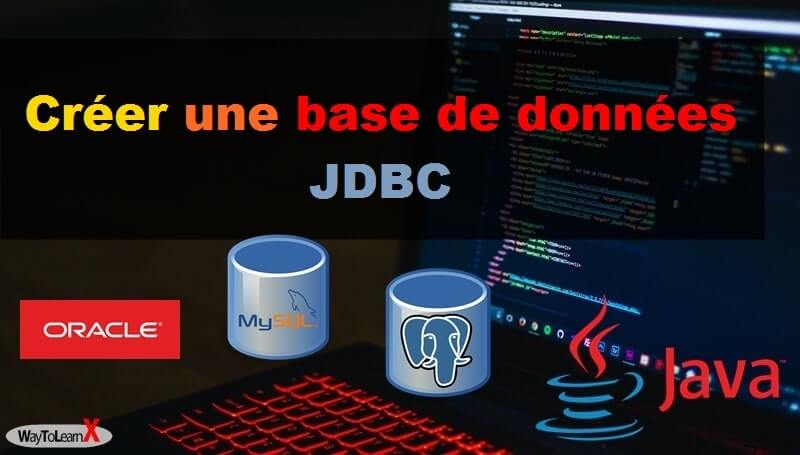 Créer une base de données jdbc java