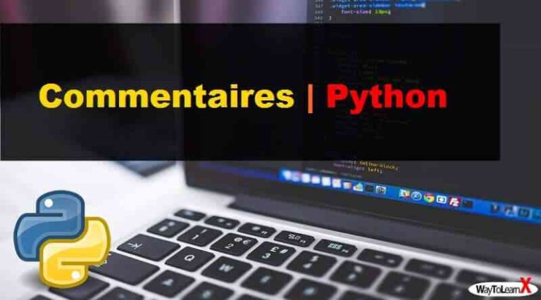 Les bases du Python - WayToLearnX