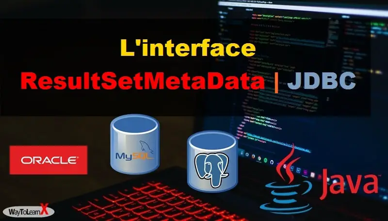 L'interface ResultSetMetaData JDBC - Java
