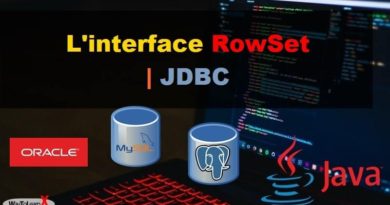 L'interface RowSet JDBC - Java