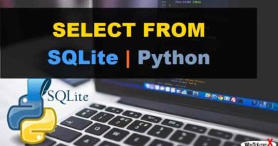 SELECT FROM Python - SQLite