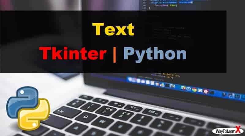 Text Tkinter Python 3