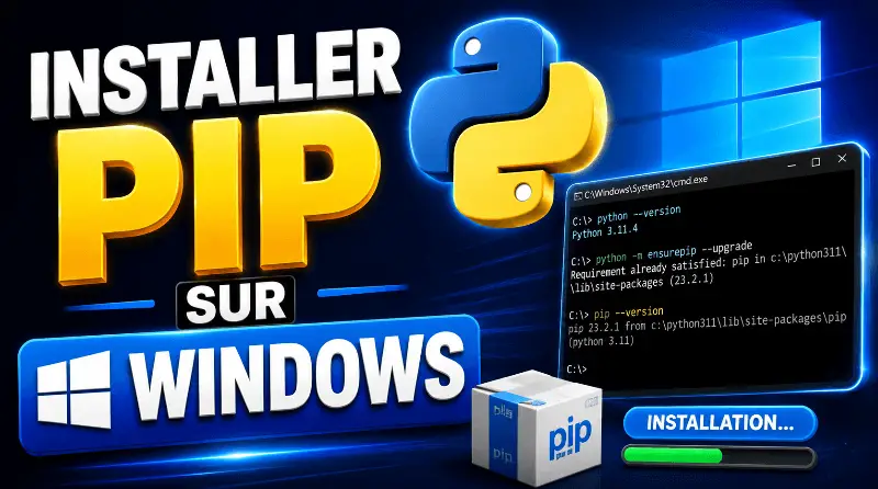 comment-installer-pip-pour-python-sur-windows