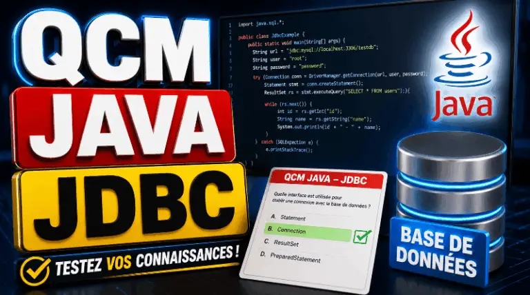 Connexion à une base de données MySQL avec JDBC - Java - WayToLearnX