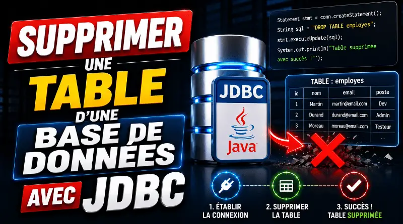 supprimer-une-table-dune-base-de-donnees-jdbc-java