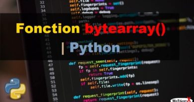Fonction chr() – Python - WayToLearnX