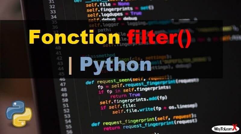 Fonction filter – Python