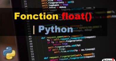 Fonction float – Python