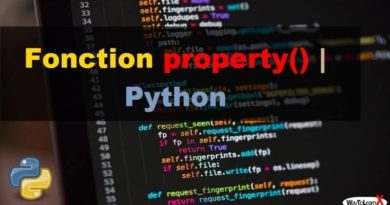 Fonction property – Python