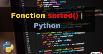 Fonction sorted – Python