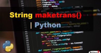 Python – La méthode String strip() - WayToLearnX