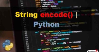 Python – La méthode String encode