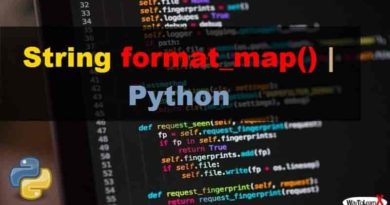 Python – La méthode String format_map