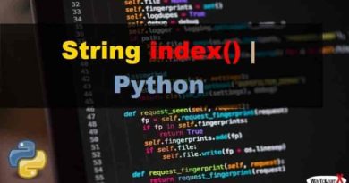 Python – La méthode String index