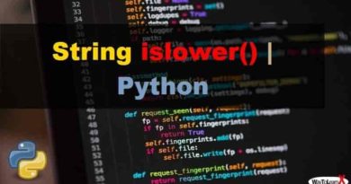 Python – La méthode String islower