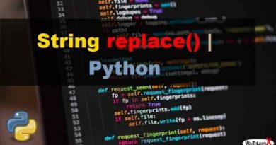 Python – La méthode String replace