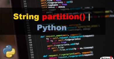 Python – La méthode String partition
