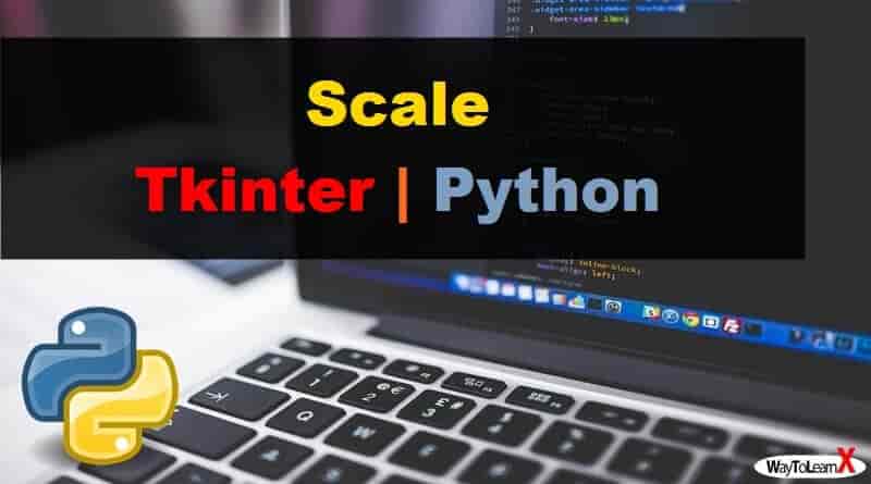 Scale Tkinter - Python 3