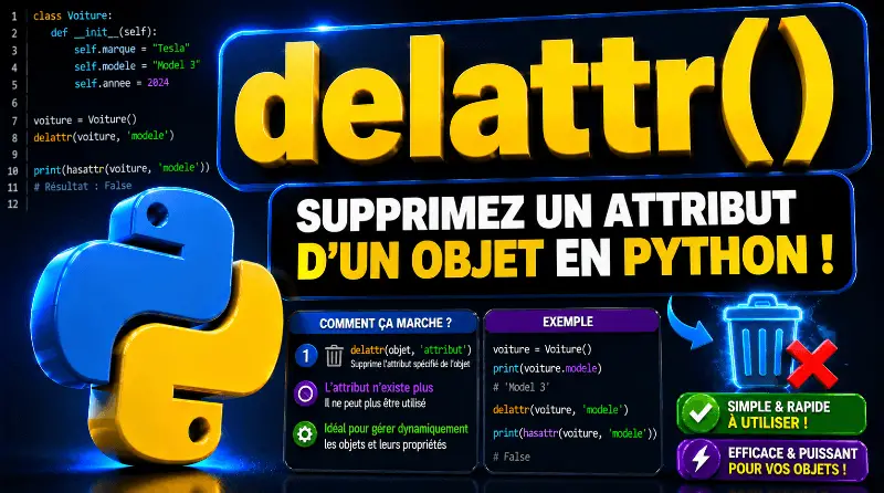 fonction-delattr-python