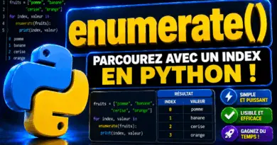fonction-enumerate-python