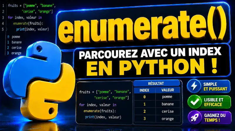 fonction-enumerate-python