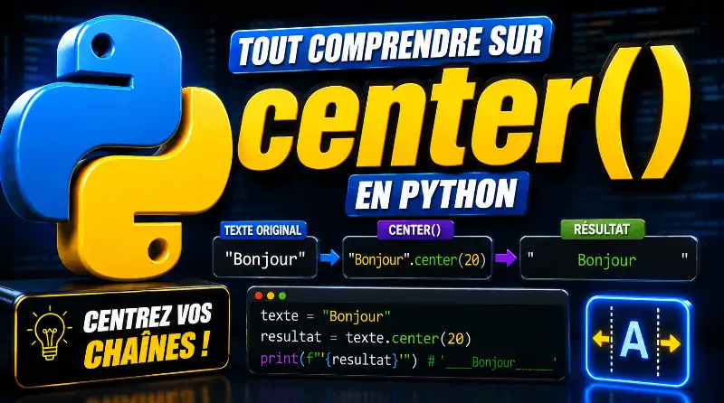 python-la-methode-string-center