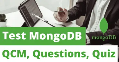test-mongodb-qcm-questions-quiz