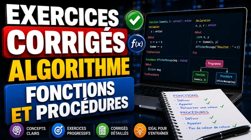 exercices-corriges-en-algorithme-fonctions-et-procedures