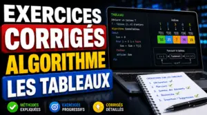 Exercices Corrigés En Algorithme - Les tableaux - WayToLearnX