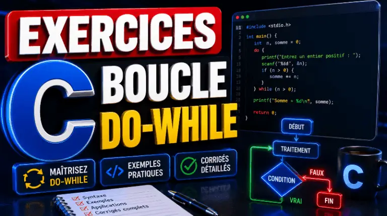 Exercices Corrigés En C - Boucle do-while - WayToLearnX