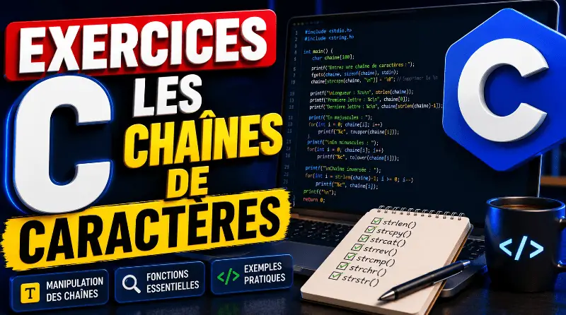 exercices-corriges-en-c-les-chaines-de-caracteres
