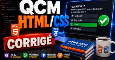 qcm-html-css