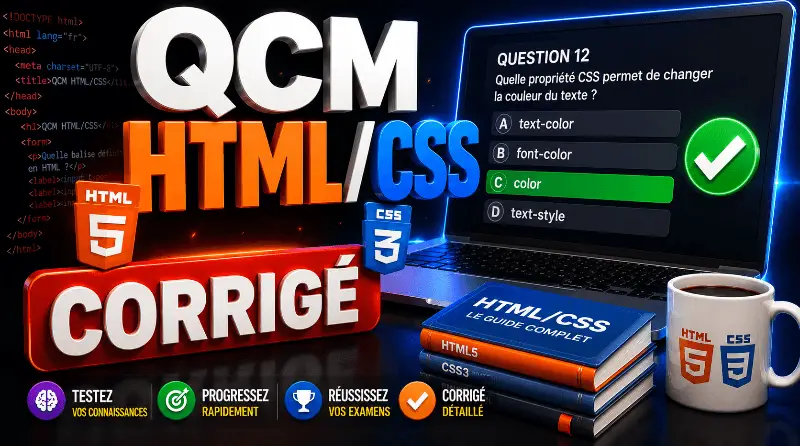 QCM HTML/CSS QCM HTML/CSS